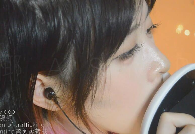 椰子ASMR SS超慢速舔耳呼吸.