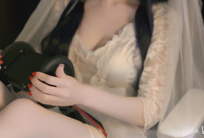 aki秋水 吾妻花嫁 超近距离贴贴 进来.