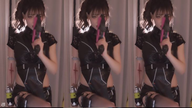 【斗鱼米娜】超凶御姐 12月超清舞蹈精彩合集 19