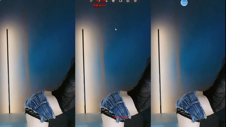 【虎牙小蝶儿】火箭定制烧舞合集！5