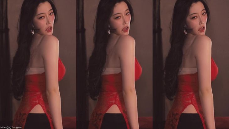 【斗鱼阿水水】私人定制福利舞蹈 16