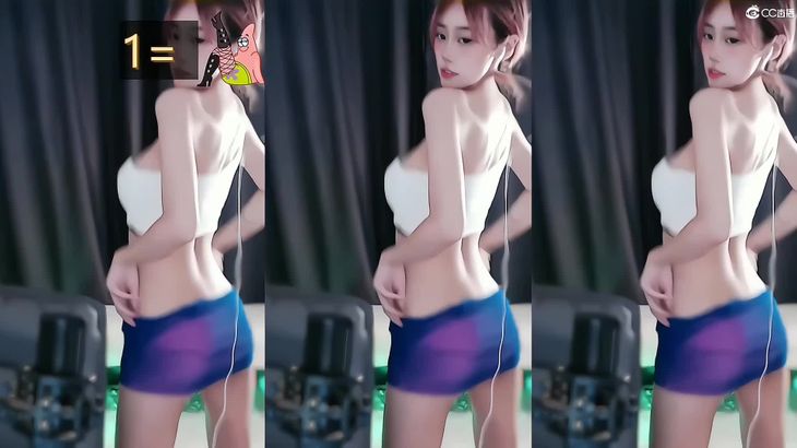 【CC泷泷】直播表情热舞秀 1
