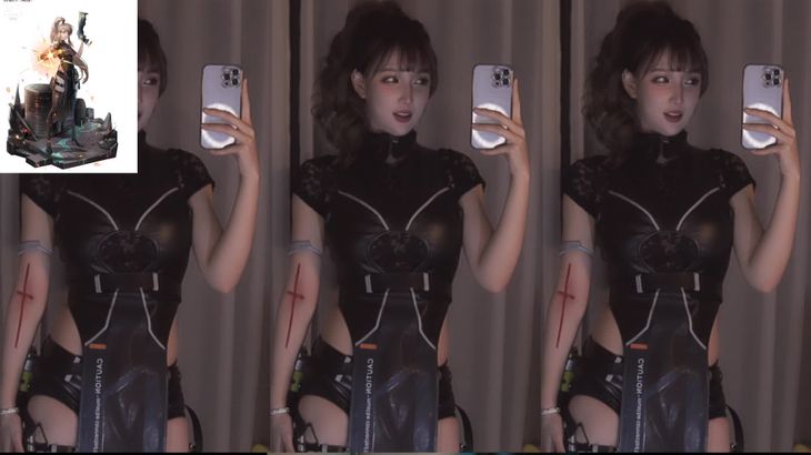 【斗鱼米娜】超凶御姐 12月超清舞蹈精彩合集 34