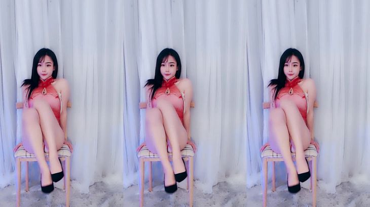 【虎牙乐心喵】清纯萌妹子 粉丝定制福利热舞集 25