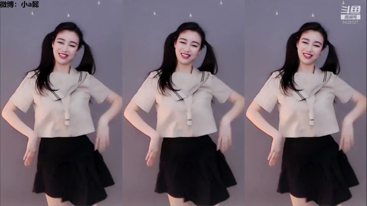 【斗鱼小a懿】高颜值极品御姐 飞机群定制舞蹈集《叮铃铃》