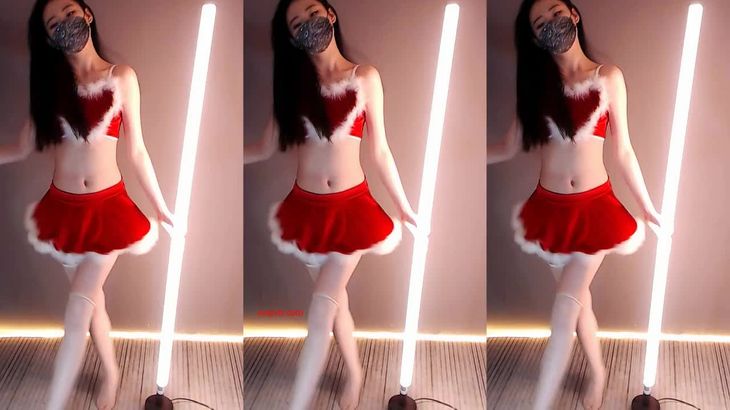 【虎牙灵芸不爱笑】极品要命舞姬 千元定制福利烧舞合集 6