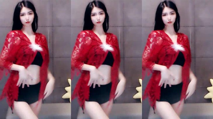 【虎牙佳佳】极品舞姬 钞票枪福利表情烧舞合集！14